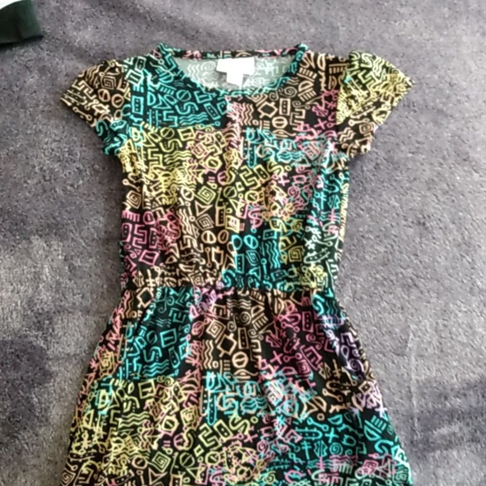 LuLaRoe girls size 4 dress
